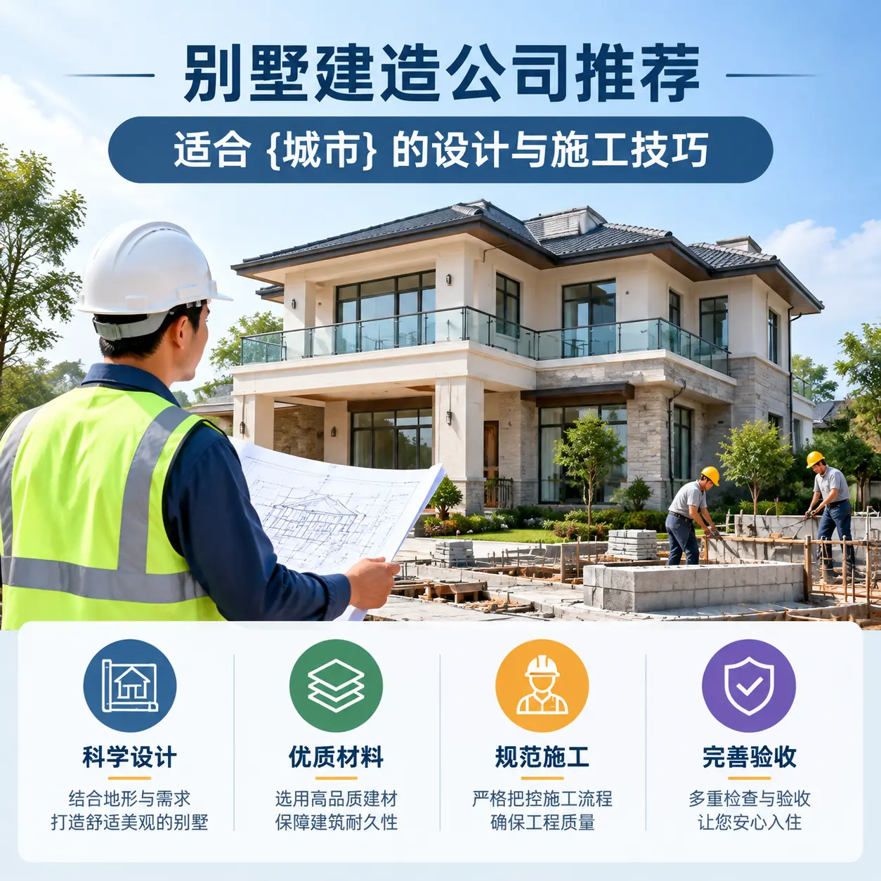 别墅建造公司推荐:适合 玉屏 的设计与施工技巧