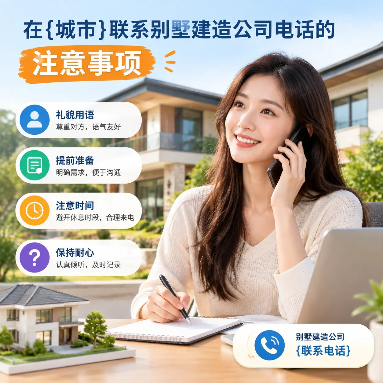 在玉屏联系别墅建造公司电话的注意事项